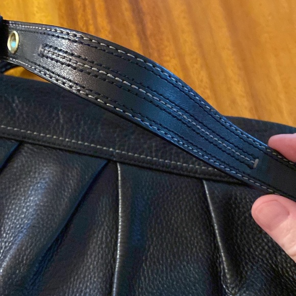 🌺 Vintage Coach Purse w/ Old Skool Gold Hardware Gorgeous Immaculate Condition - Picture 11 of 11